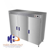 TỦ SẤY BÁT CÔNG NGHIỆP 1800 LÍT 3 CÁNH INOX